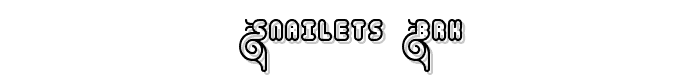 Snailets BRK font
